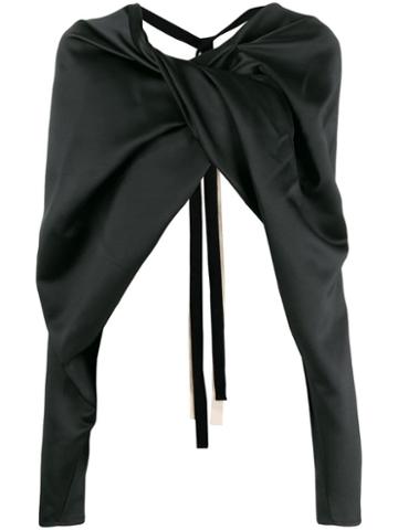 Colville Backless Blouse - Black