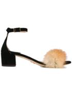 Brother Vellies 'dhara' Tufted Sandals - Black