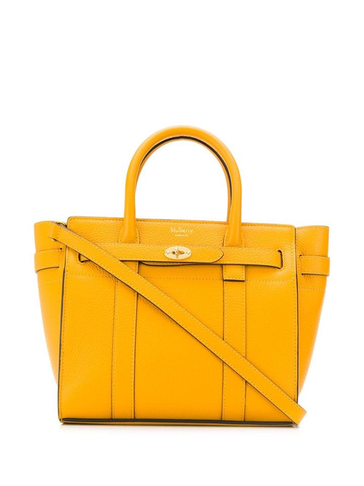 Mulberry Mini Bayswater Tote - Yellow