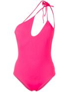 Sian Swimwear Asymmetric Swimsuit - Pink
