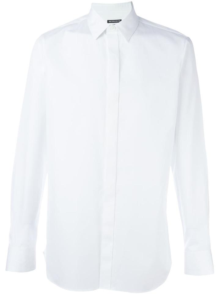 Ann Demeulemeester Concealed Button Placket Shirt