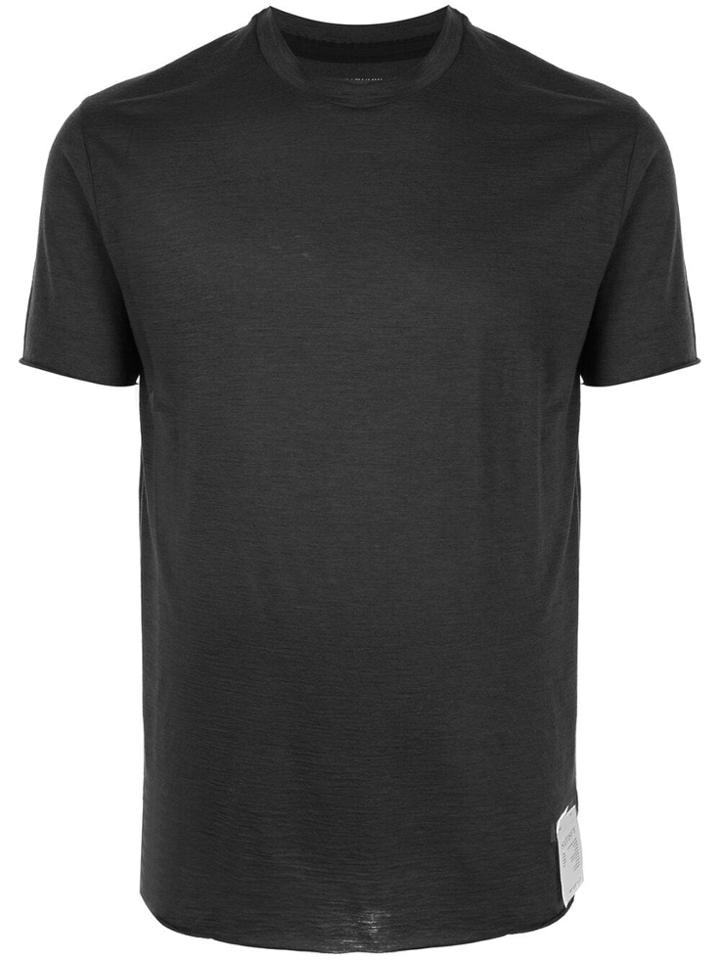 Satisfy Fine Knit T-shirt - Black