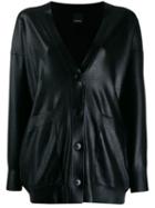Pinko Long-sleeve Fitted Cardigan - Black