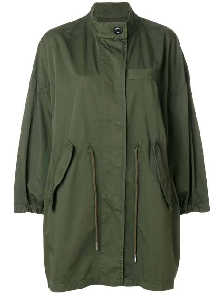 Mm6 Maison Margiela Classic Parka Coat - Green