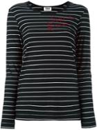 Sonia By Sonia Rykiel Embellished Striped T-shirt