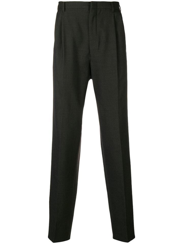 Romeo Gigli Vintage Tapered Tailored Trousers - Grey