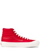 Vans Hi Top Sneakers - Red