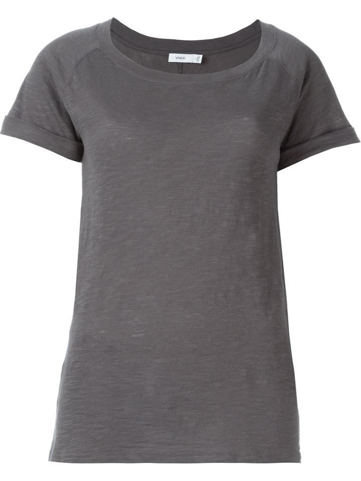 Vince Scoop Neck T-shirt