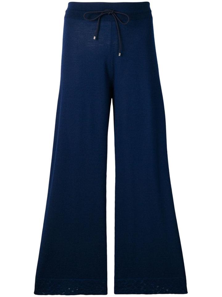 Barrie Sweet Eighteen Wide Trousers - Blue