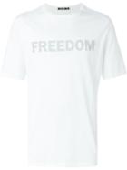 Blk Dnm Freedom Print T-shirt