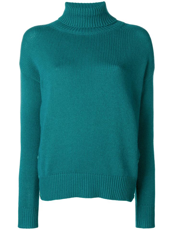 Etro Side Buttoned Jumper - Green