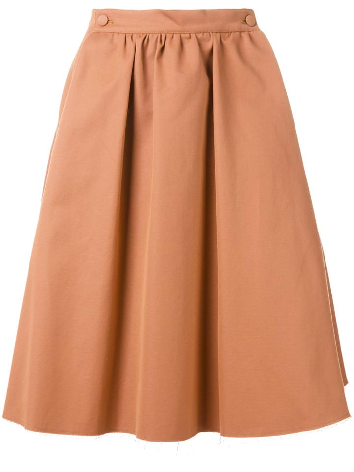 Société Anonyme High Waist Skirt - Nude & Neutrals