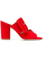 Paris Texas Buckled Open-toe Sandals - Red