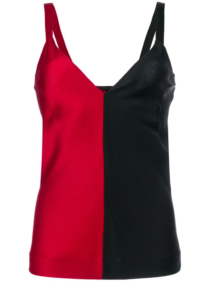 Haider Ackermann Two-tone Camisole Top - Black