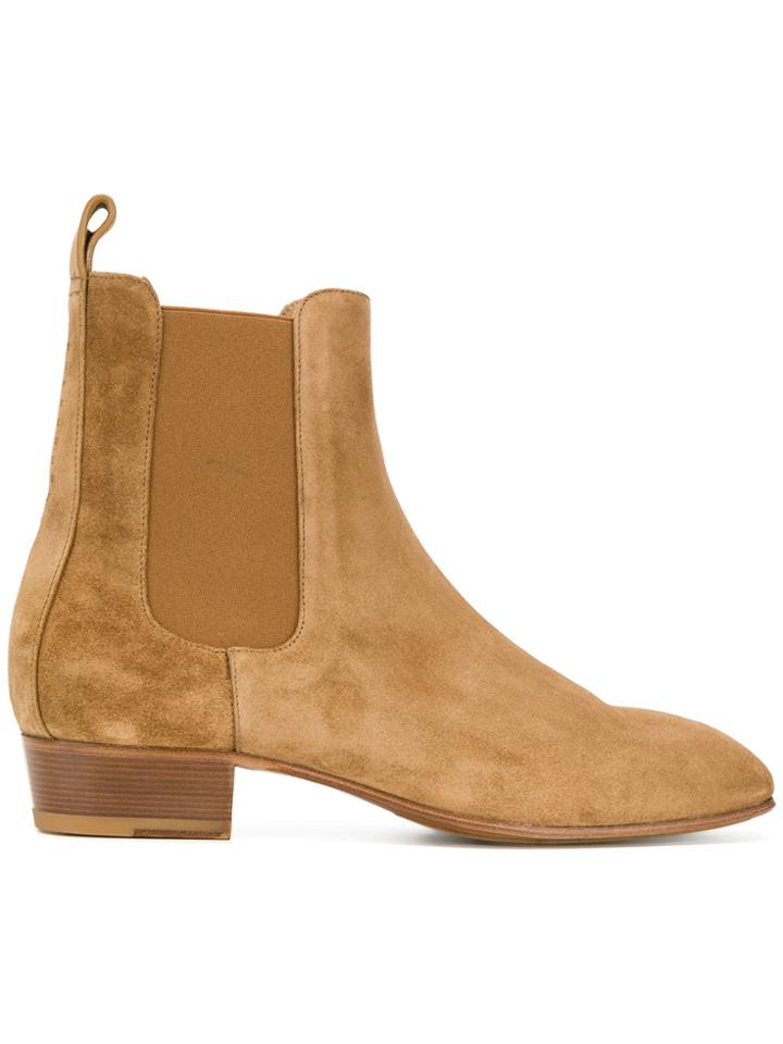 Represent Squared Chelsea Boots - Brown