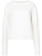 Derek Lam Cropped Sweater - White