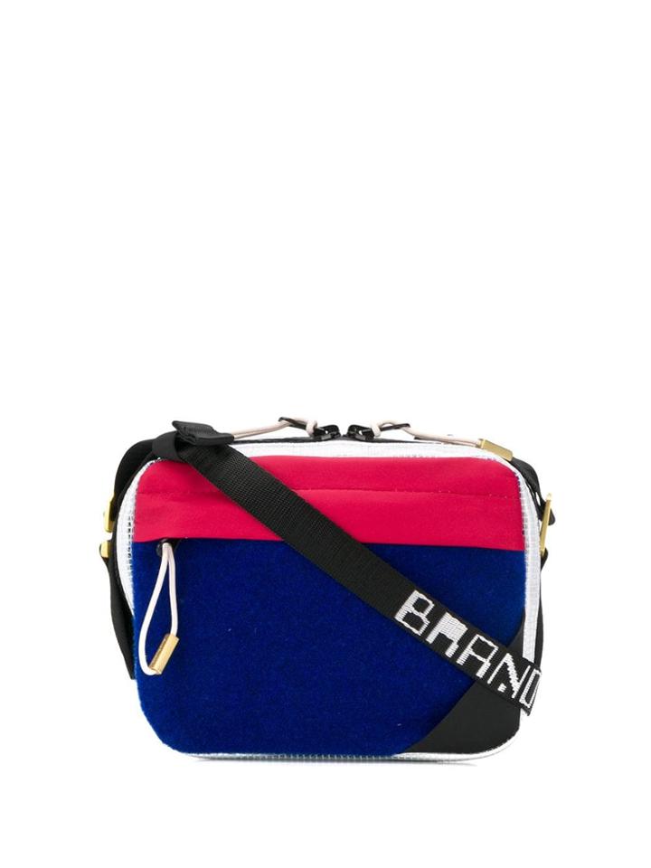 Acne Studios Tricoloured Purse - Blue