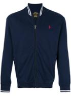 Polo Ralph Lauren Embroidered Logo Zipped Sweatshirt - Blue