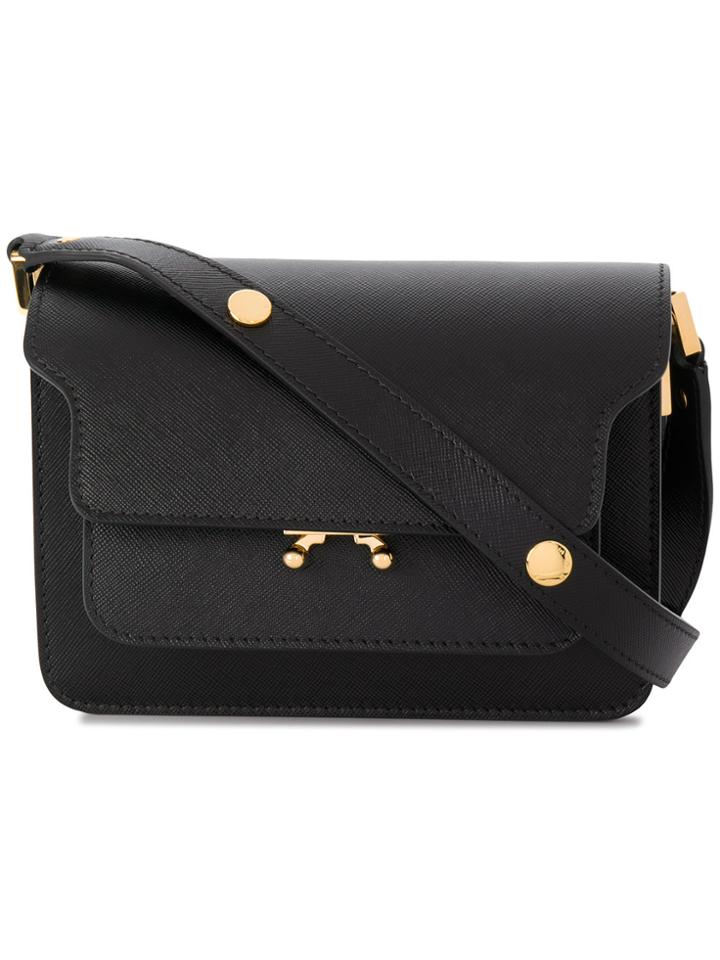 Marni Mini Trunk Bag - Black