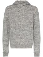 John Elliott Glitch Terry Cotton Hoodie - Grey