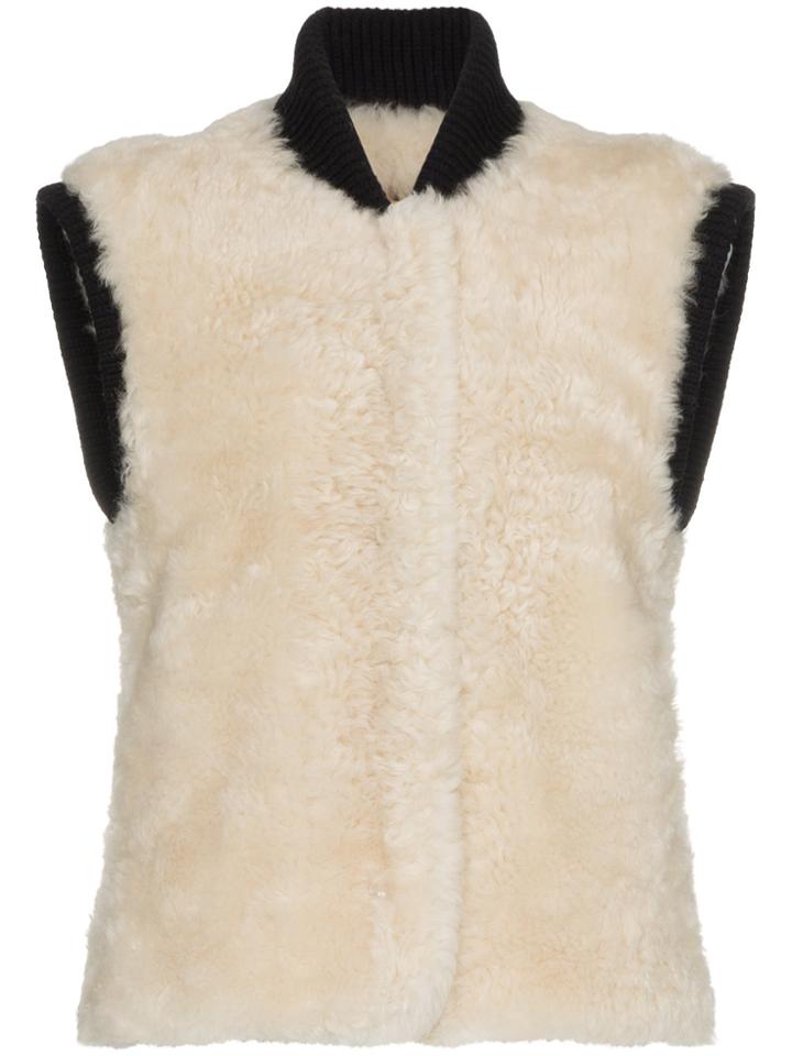 Burberry White Gilet