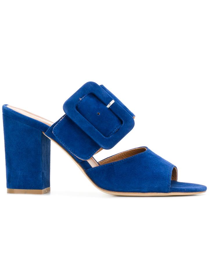 Paris Texas Buckled Sandals - Blue