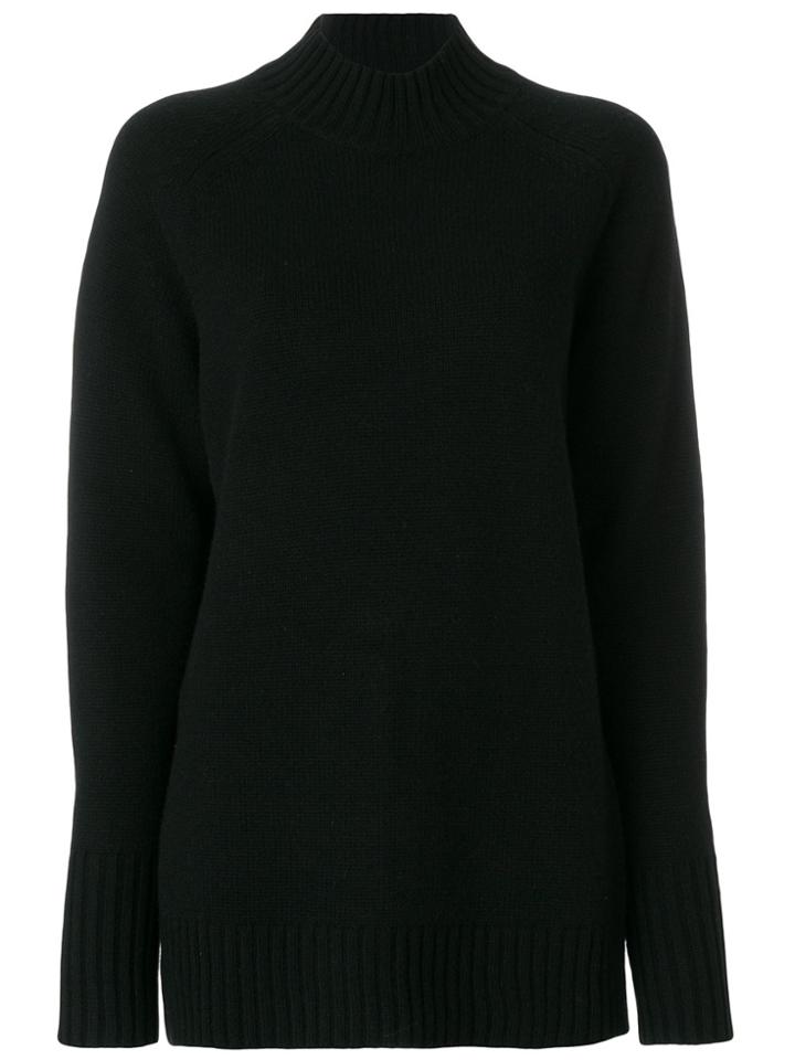 Polo Ralph Lauren Knitted Turtle-neck Sweater - Black