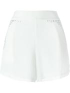 Iro 'ora' Shorts, Women's, Size: 38, White, Polyester