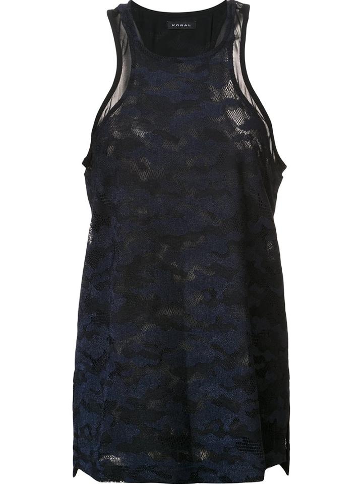 Koral Camouflage Overlay 'control' Tank Top