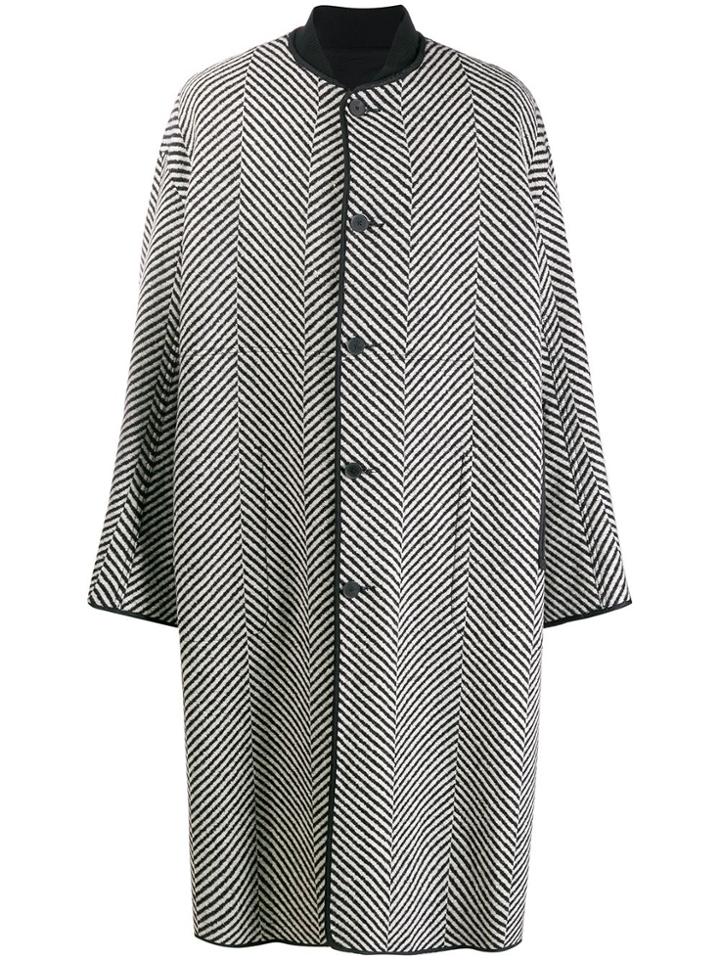 Haider Ackermann Oversized Wool Coat - Black