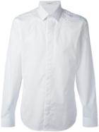 Givenchy Embroidered Thorns Shirt, Men's, Size: 43, White, Cotton