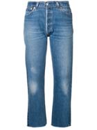 Re/done Stove Pipe Jeans - Blue