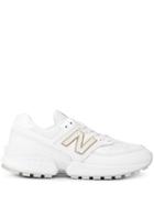 New Balance Two Tone Low Top Sneakers - White