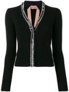 No21 Crystal Embellished Cardigan - Black