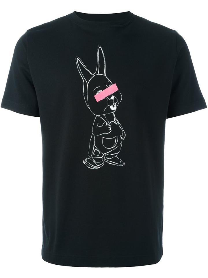 Ps By Paul Smith Rabbit Print T-shirt