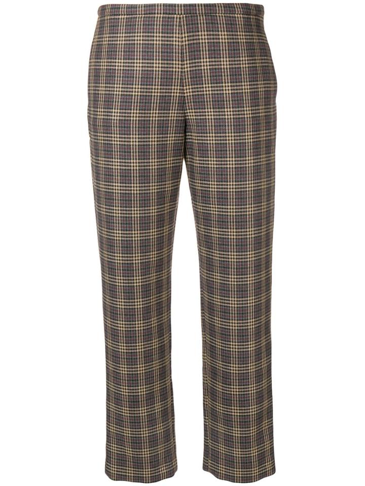 Antonio Marras Plaid Tailored Trousers - Grey