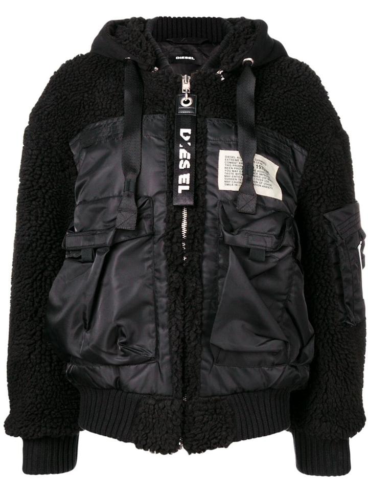Diesel Diesel 00siih0jasv 900 Synthetic->polyester - Black