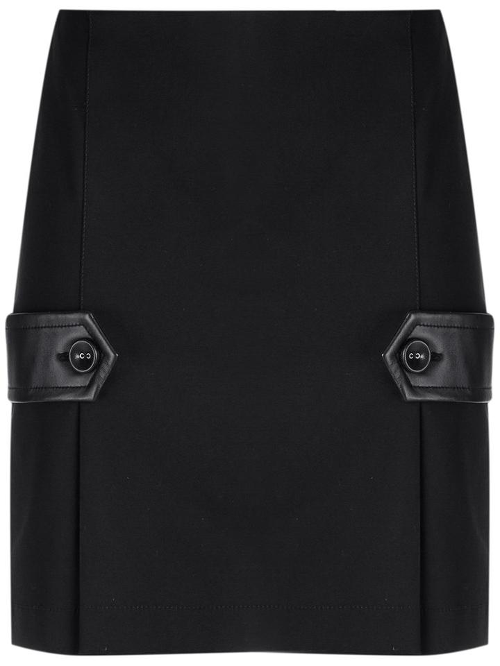 Reinaldo Lourenço - Straight Skirt - Women - Cotton - 40, Black, Cotton