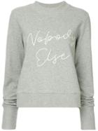 Nobody Denim Nobody Else Sweatshirt - Grey