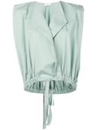 Lemaire Wrap Style Top - Green