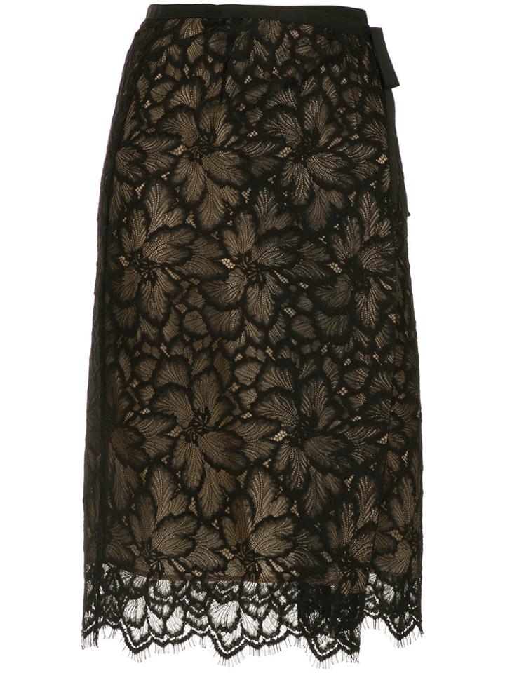 Aula Lace Skirt - Black