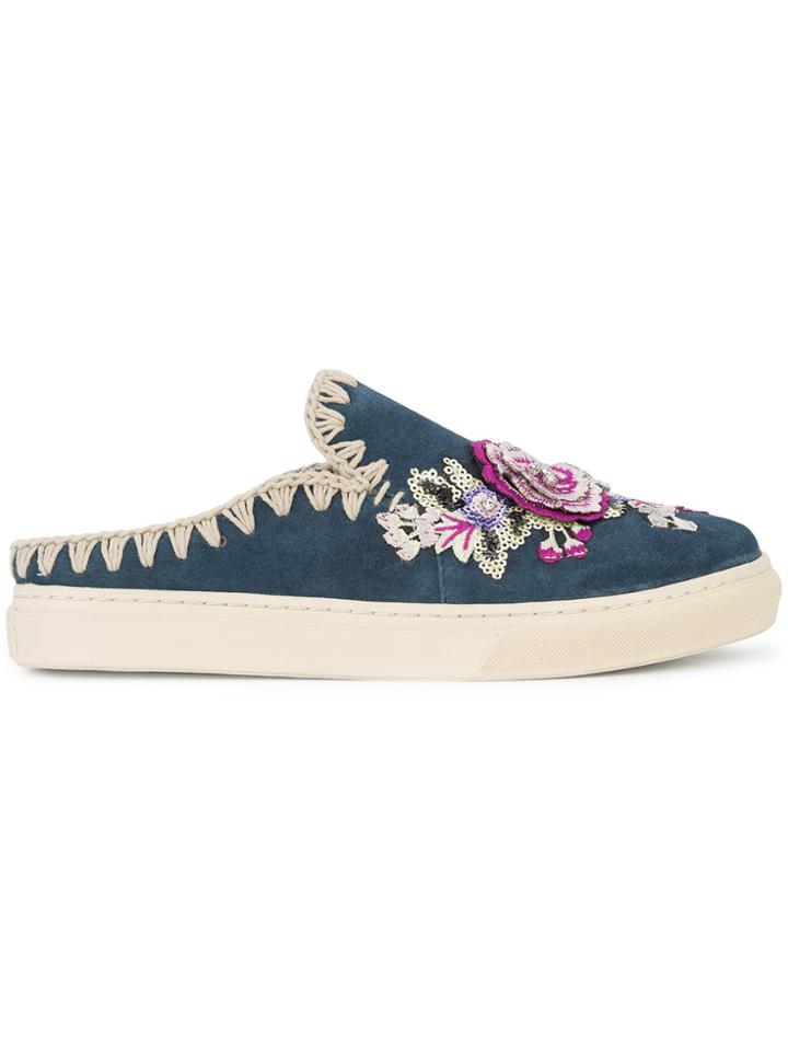 Mou Mule-style Sneakers - Blue