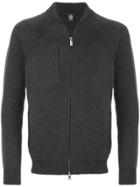 Eleventy Zipper Sweater - Grey