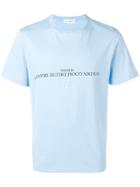 Golden Goose Deluxe Brand Reversed Logo T-shirt - Blue