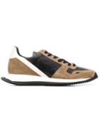 Rick Owens Panelled Low-top Sneakers - Neutrals