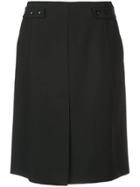 Narciso Rodriguez Midi Straight Skirt - Black