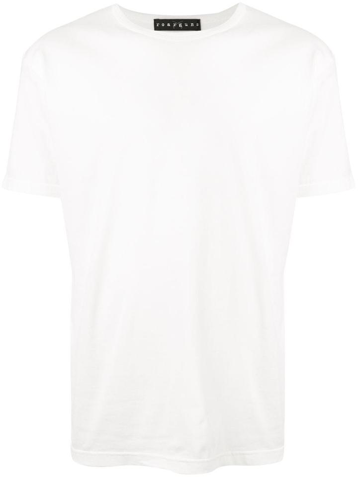 Roarguns Logo Embellished T-shirt - White