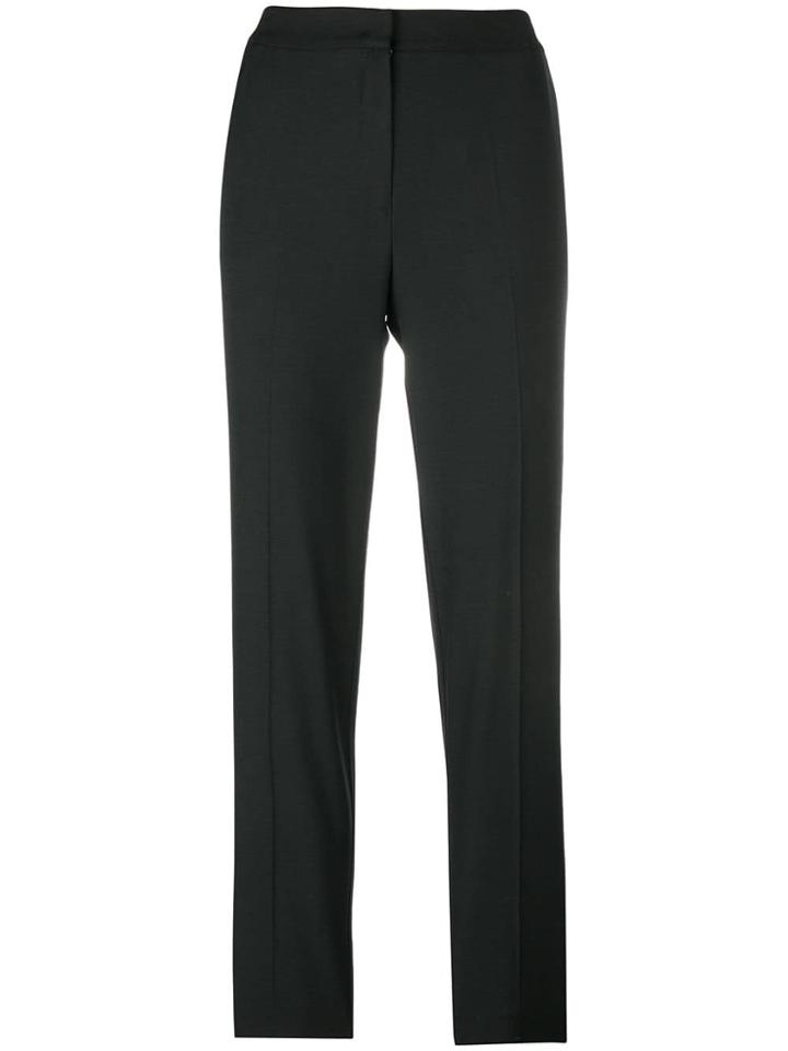 Pinko Slim-fit Cropped Trousers - Black