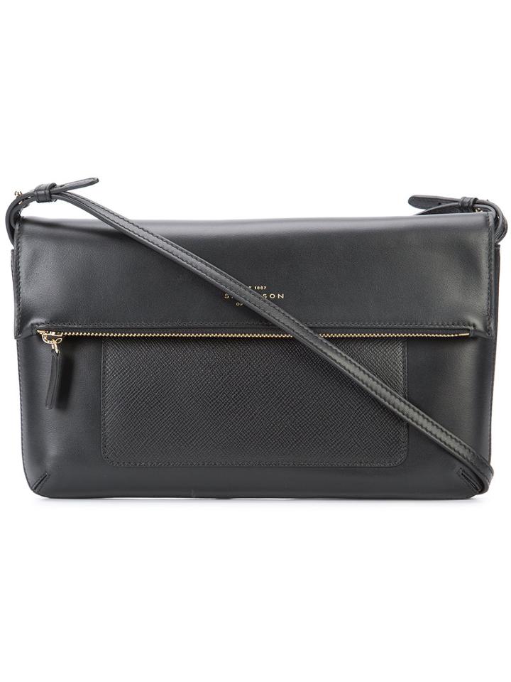 Smythson - Panama Bag - Women - Leather - One Size, Women's, Black, Leather