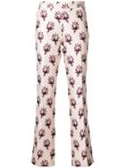 Giambattista Valli Floral Trousers - Nude & Neutrals